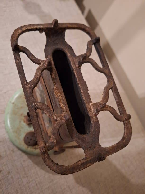 Vintage Beatrice camping gas stove for decoration