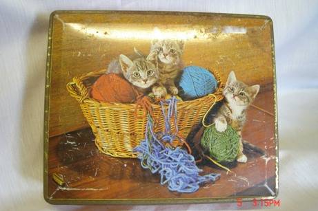 OLD EDWARD SHARP TIN