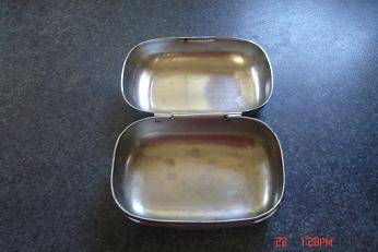 CHROMIUM PLATED SOAP HOLDER