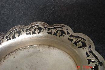 LOVELY EPNS BUTTER DISH
