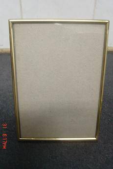 SOLID BRASS PHOTO FRAME