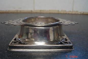 LOVELY EPNS TEA STRAINER