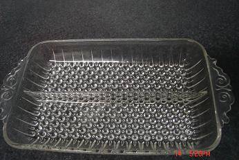 LOVELY 2 DIVISION SERVING DISH