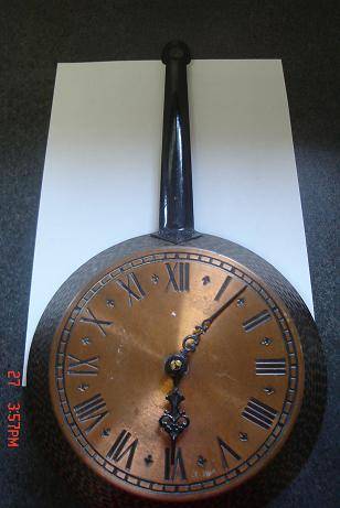 LOVELY COPPER WALL CLOCK