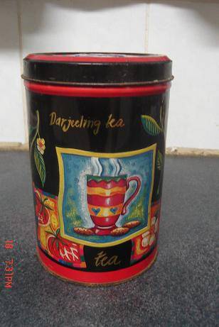 DARJEELING TEA TIN