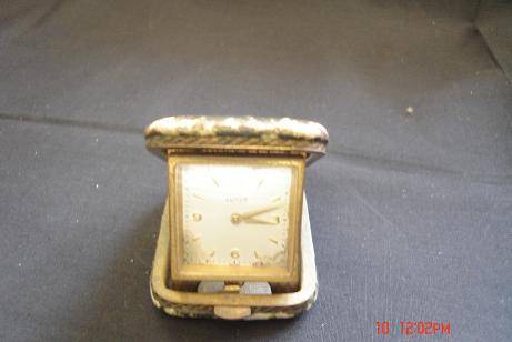 LOVELY OLD SWISS MADE TRAVELLER'S WATCH, WORKING