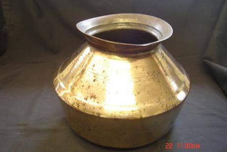 OLD BRASS SPITTOON