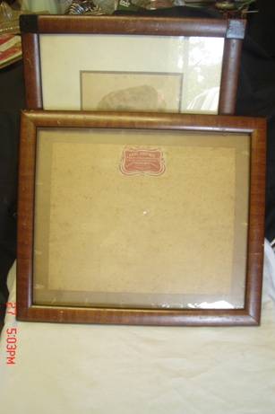 TWO LOVELY VINTAGE FRAMES