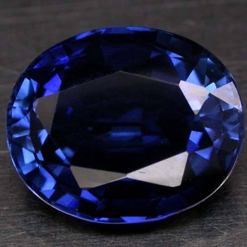 6.64CT.PERFECT AAA KASHMIR BLUE SAPPHIRE LAB CORUNDUM OVAL