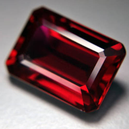12.65ct AWESOME BLOOD RED LAB RUBY OCT LOOSE GEM