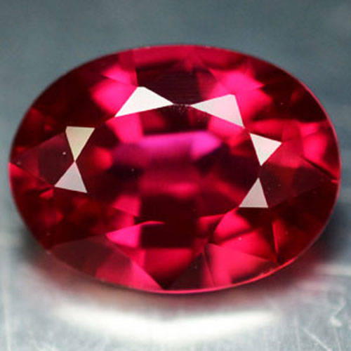 16.85ct.AWESOME  RED RUBY OVAL LOOSE GEM