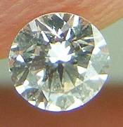 DIAMOND UNTREATED -0.11 Carat D Color SI1 Round Brilliant Loose Diamond For Ring 3.11-1.87mm