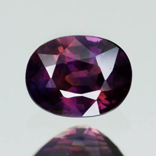 0.65CT Unheated/ Untreated 100% Natural Purplish Pink Oval  Sapphire