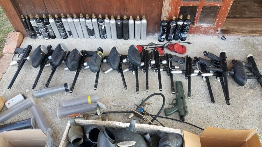 Massive Paintball Bulk Lot. Start Your Own Field!!!!!