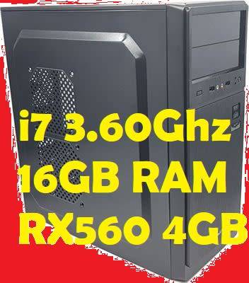 ** WOW ** MASSIVE I7 Gaming PC, 4GB ASUS ROG STRIX Graphics, 500GB HDD, 16GB Memory!!