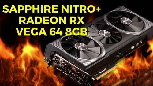 **WOW** SAPPHIRE NITRO VEGA 64 8GB, Lekker Gaming!!