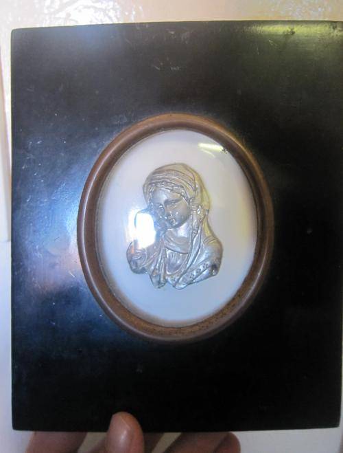 Framed madonna & child