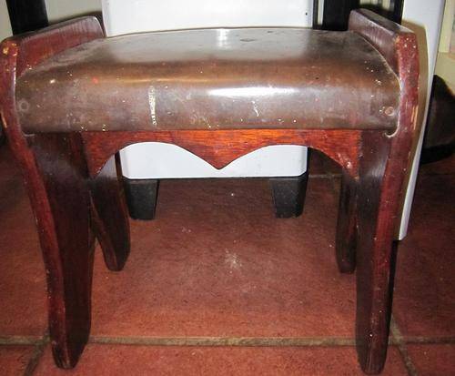 Vintage milkmaid stool