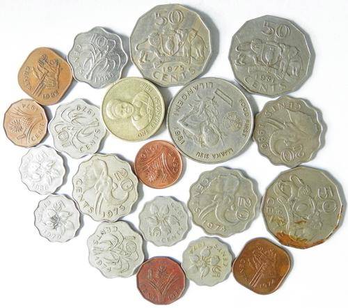 Nice Set OF Swaziland 20 Mixed coins