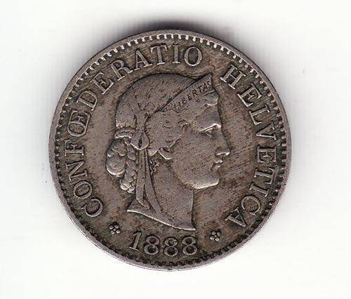 Switzerland 1888 5 Rappen