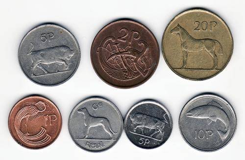 Ireland 7 Mixed Coins