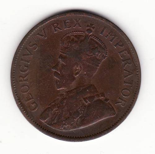1928 SAU 1 Penny Low Mintage