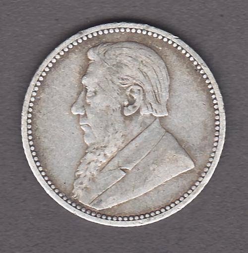 ZAR Nice 1892 6 Pence .925 Silver