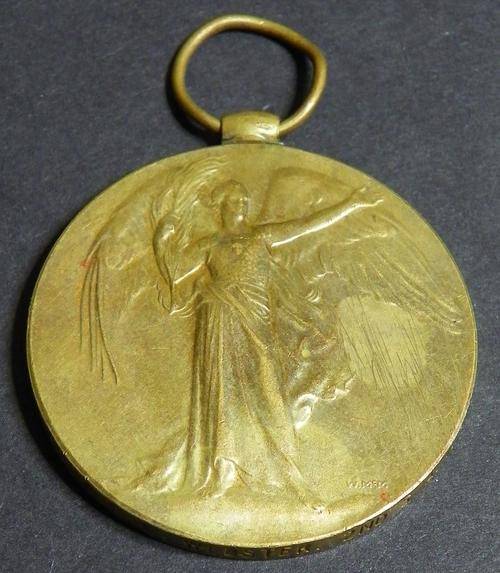 Full Size Medals WWI The Great War Medal Awarded to PTE P.C.S. Webster 2nd S.A.I.