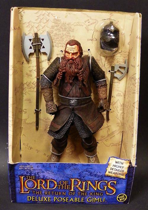 The Lord of The Rings. The Return of the King 22 cm Deluxe Poseable Gimli Figurine