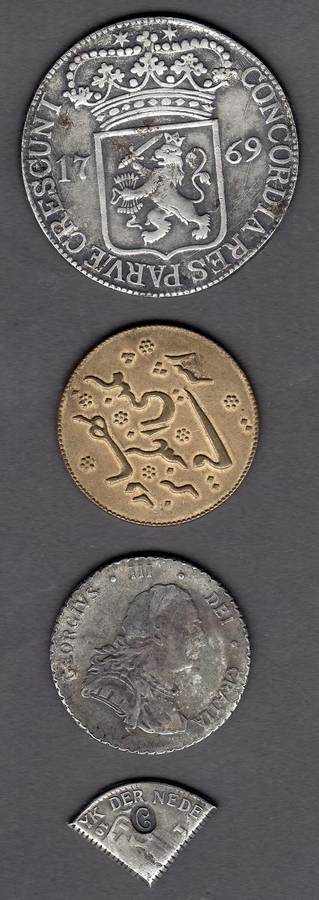 4 Nice Van Riebeeck Coffee Replica Tokens