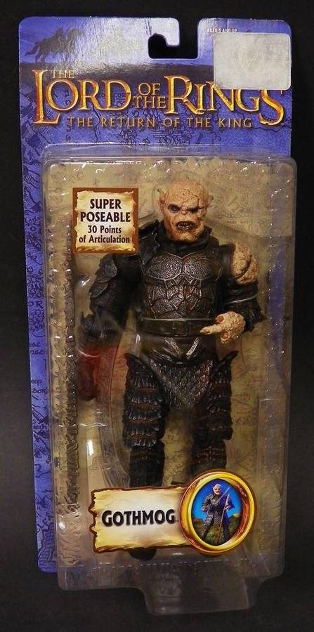 The Lord of The Rings. The Return of the King. Super Poseable Gothmog Figurine