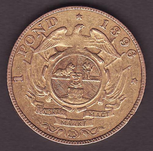 ZAR 1896 Gold 1 Pond