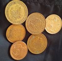 COLLECTION OF OLD RSA COINS