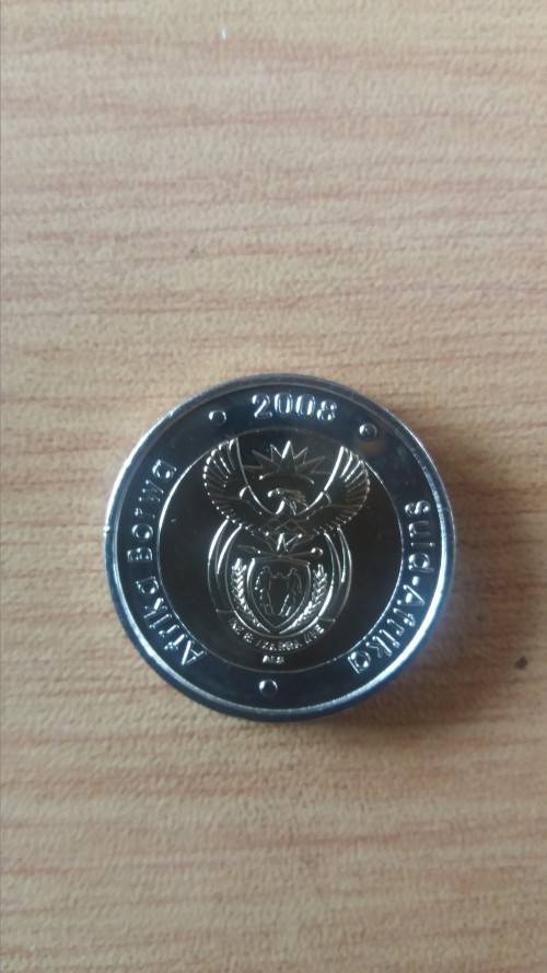 *** UNC 2008 90th Birthday Madiba R5 Coins. 5 Available  ***