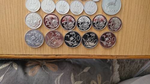 35 X Proof Coins From 1977 And 1980's. Bid Per Coin + Free UNC Coins