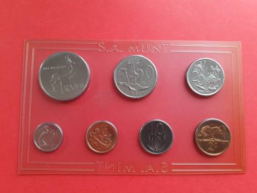 Very nice 1988 Republic Of South Africa UNC Set . Only 6 250 Made