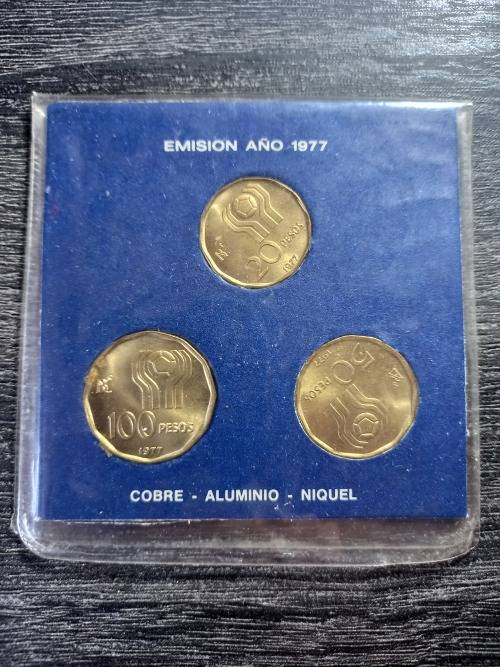1978 Argentina Soccer World Cup Coin Set. Very Nice
