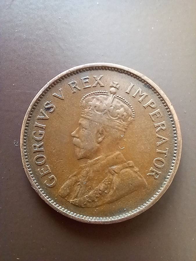 1935 UNION HALF PENNY. GOOD FILLER COIN