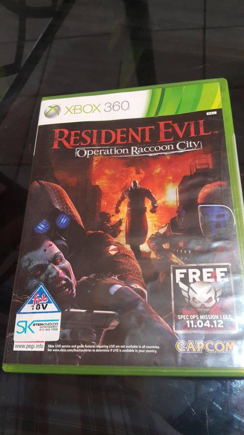 Crazy R1 - Resident Evil Operaton Racoon city  for XBOX 360