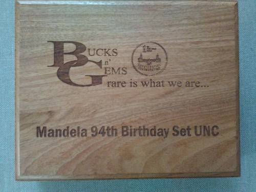 Mandela Birthday set plus 1994 South Africa Presidential Inauguration MS61,MS62 ,MS63 and AU 58