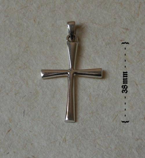 STERLING SILVER CROSS PENDANT