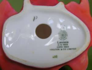 ROYAL DOULTON Small Figurine - Lavinia