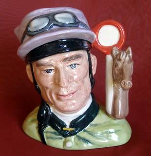Royal Doulton CHARACTER JUG - The Jockey