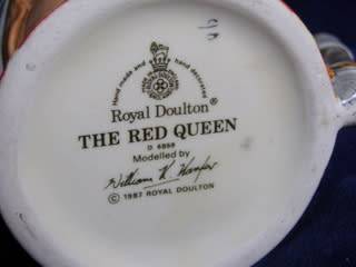 Royal Doulton CHARACTER JUG - The Red Queen