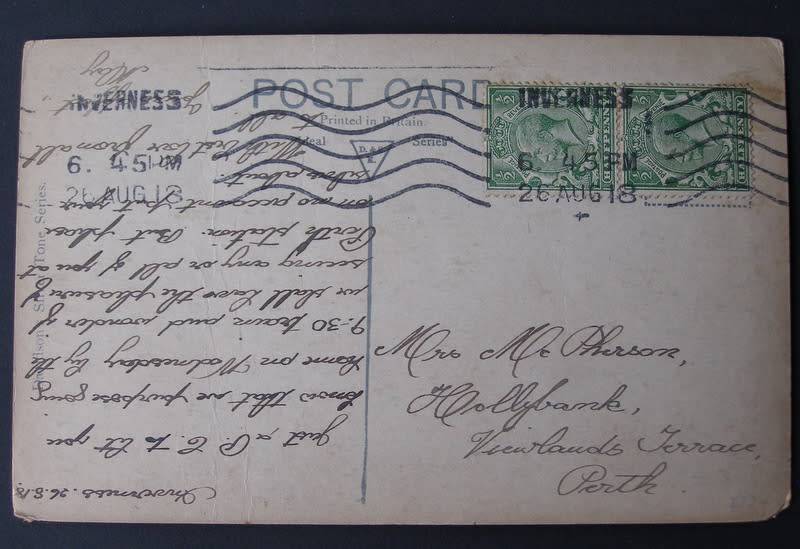 Davidson Vintage POSTCARD - Cathedral, Inverness