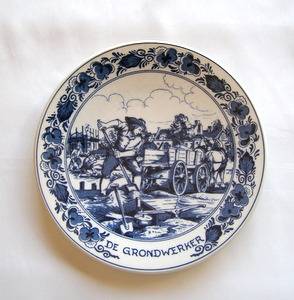 DELFT Plate - De Grondwerker