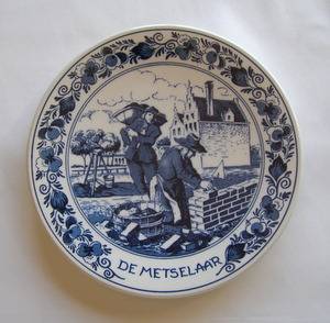 DELFT Plate - De Metselaar