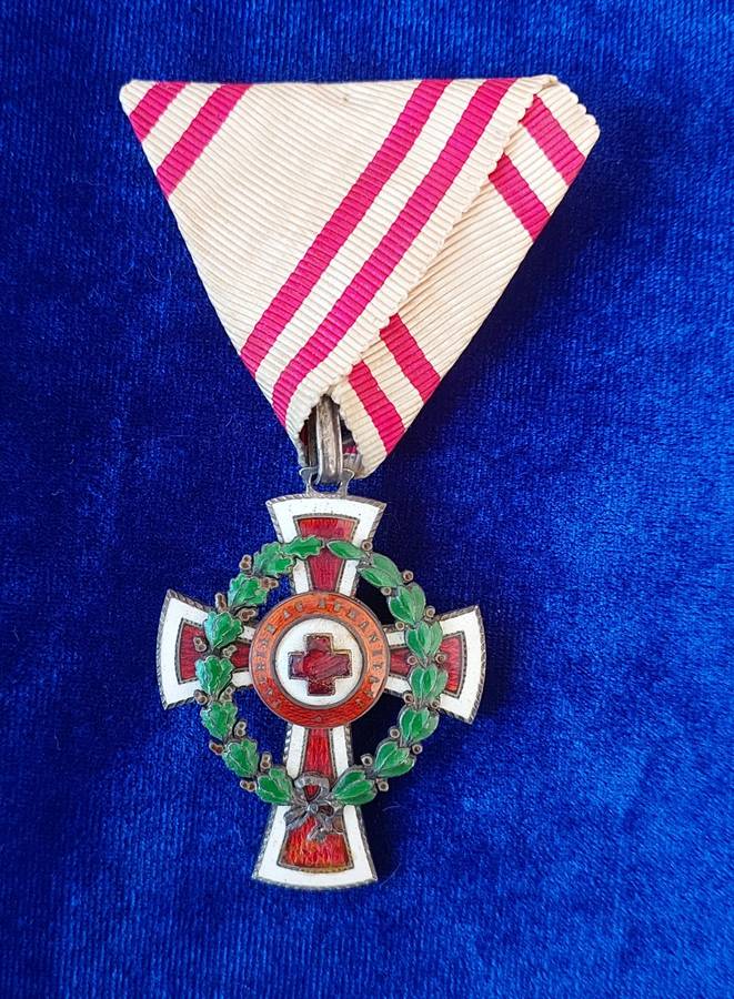 - Franz Joseph I, Honorary award for Merit for the Red Cross 2nd Class (Austria-Hungary) -