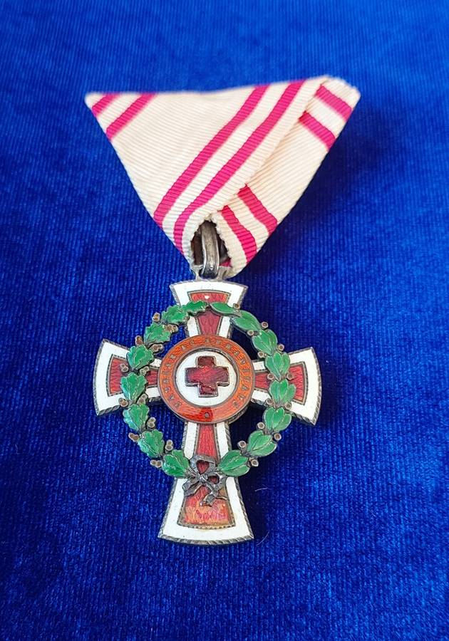- Franz Joseph I, Honorary award for Merit for the Red Cross 2nd Class (Austria-Hungary) -