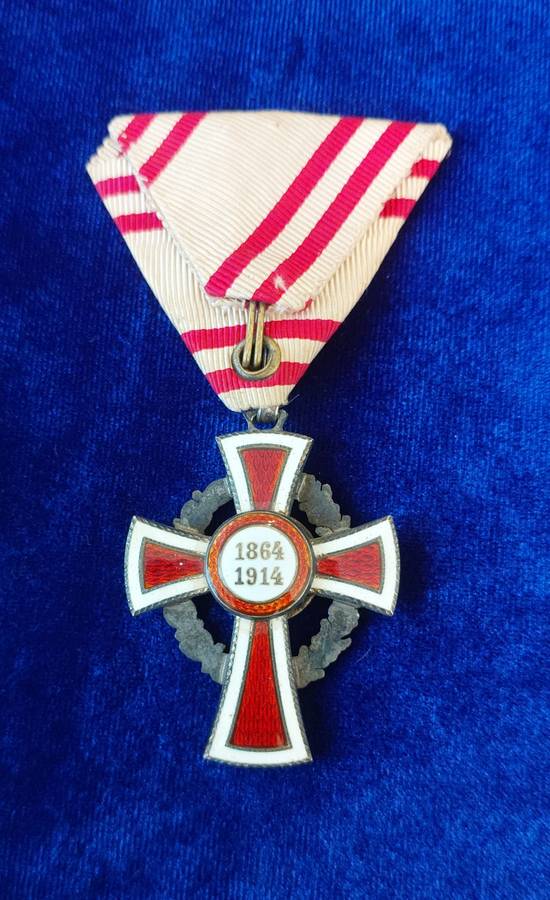 - Franz Joseph I, Honorary award for Merit for the Red Cross 2nd Class (Austria-Hungary) -